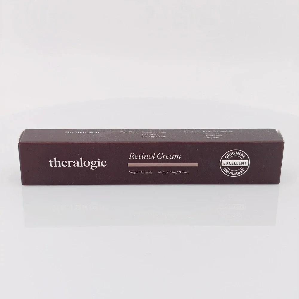 Theralogic Retinol Cream‎ 2 Pack Vegan Formula 20g 0.7oz Each New In Box